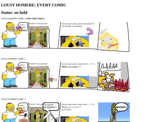 lousyhomere screenshot