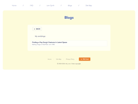 blogs screenshot