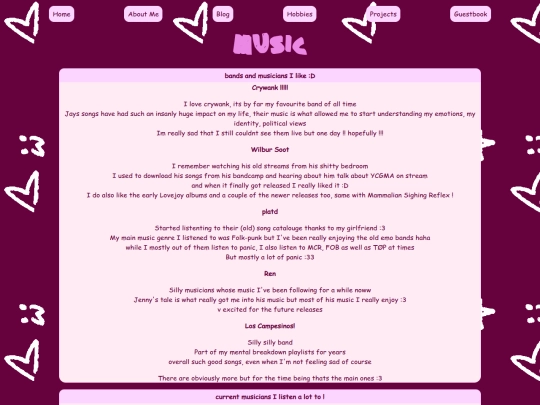 html/hobbies/hobbyMusic screenshot