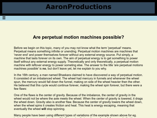 Are_Perpetual_Motion_Machines_Possible screenshot