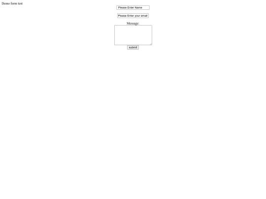 demotest screenshot