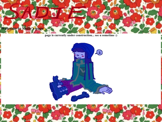 sadies page/sadiespage screenshot