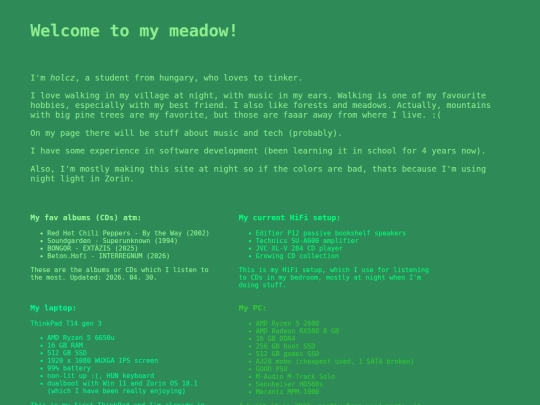 index screenshot