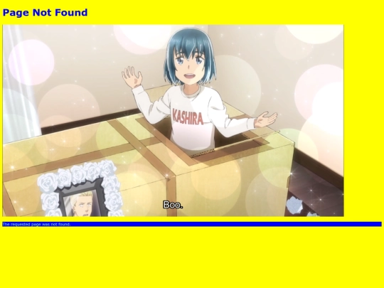 not_found screenshot