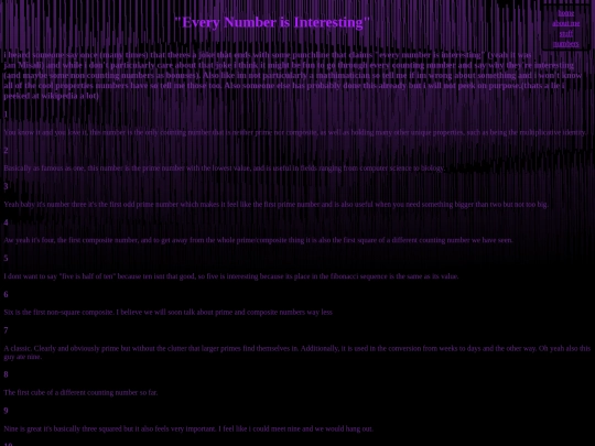 numbers screenshot