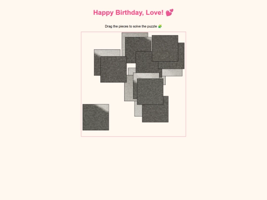 birthday_puzzle_4x4 screenshot