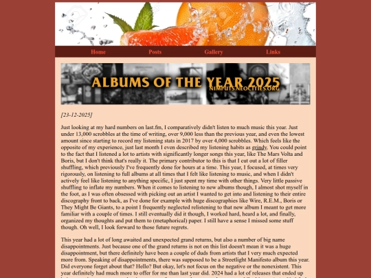 aoty2025 screenshot