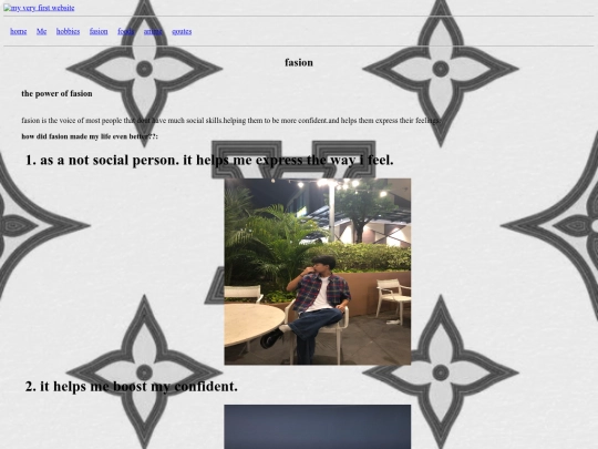 fasion screenshot