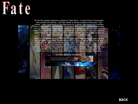 Fate screenshot