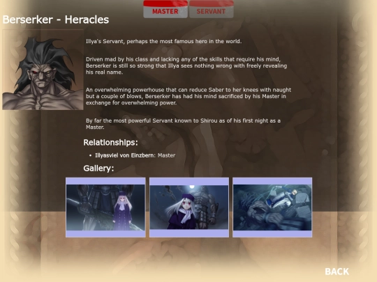 Fate/Stay Night/Characters/Berserker screenshot