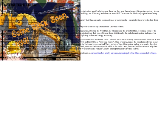 OldDarkHouse screenshot