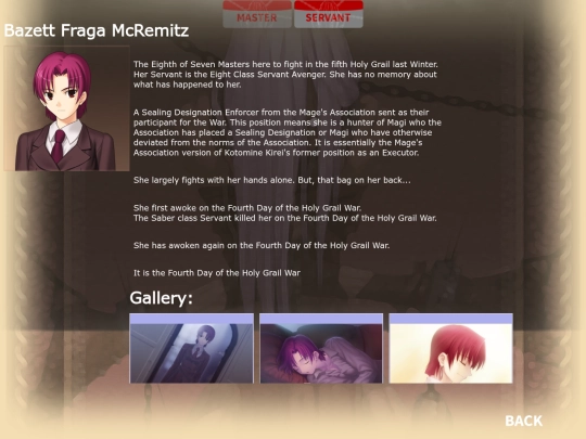 hollow/Ghost House/Bazett screenshot