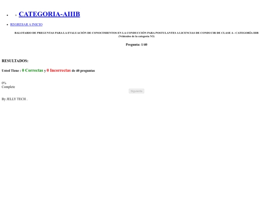 Balotario-Postulantes-MTC/Categoria-AIIIB screenshot