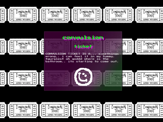 pages/convulsionticket screenshot