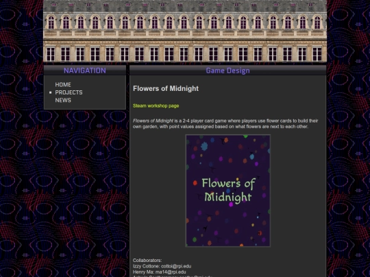 pages/projects screenshot