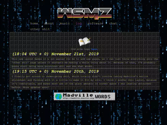 blog screenshot