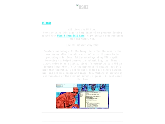 other/plan9 screenshot