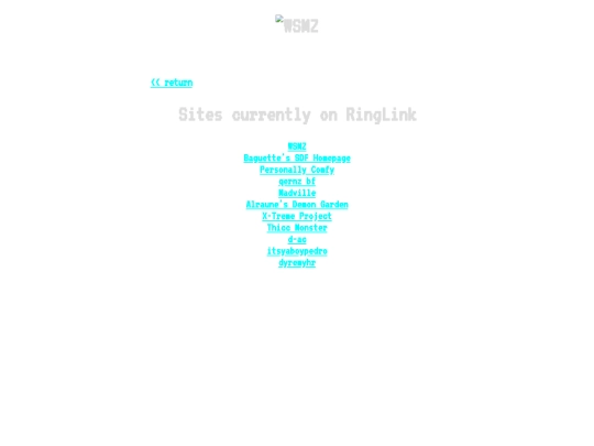 other/ringlink/sitelist screenshot