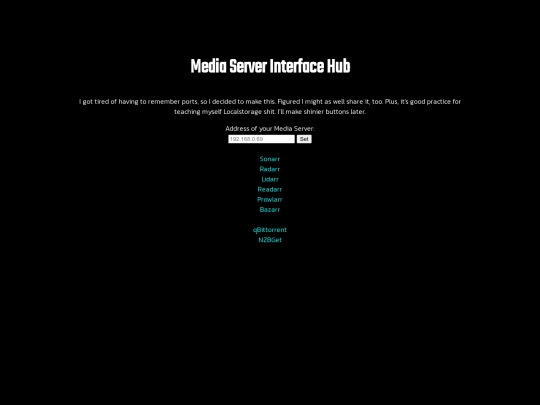 software/arrpanel screenshot