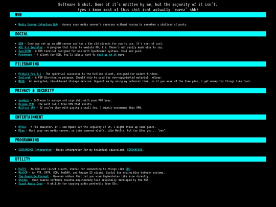 software screenshot