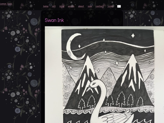 gallery/traditional/swan-ink screenshot
