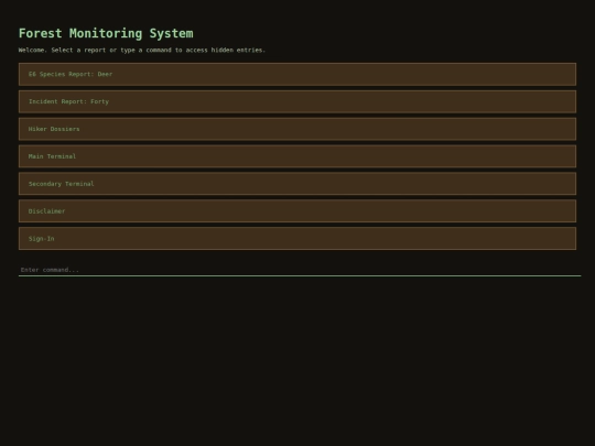 system screenshot