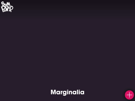 marginalia screenshot