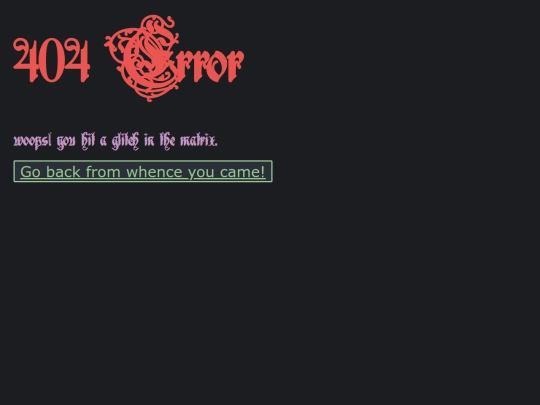 not_found screenshot