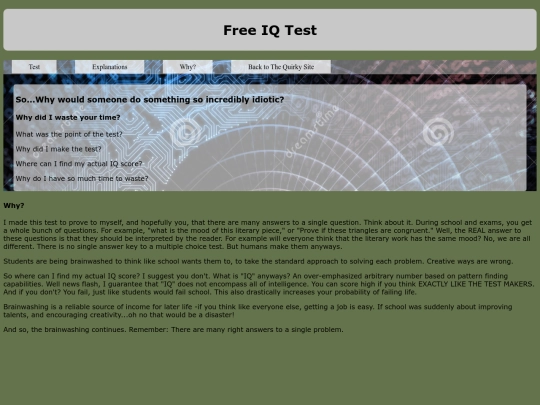 iqtest/why screenshot