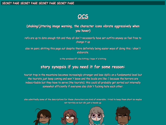 ocs/SECRET screenshot