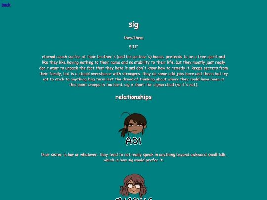 ocs/sig screenshot