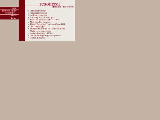 resources screenshot