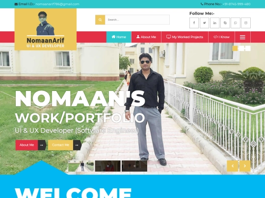 portfolio screenshot
