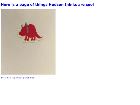 HudsonPage screenshot