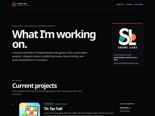 shumilabs screenshot
