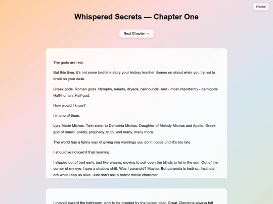 chapter-one screenshot