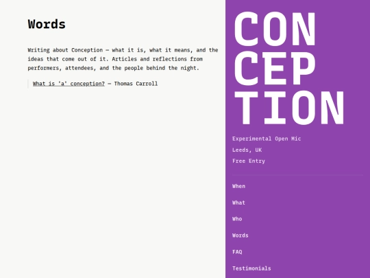 words screenshot