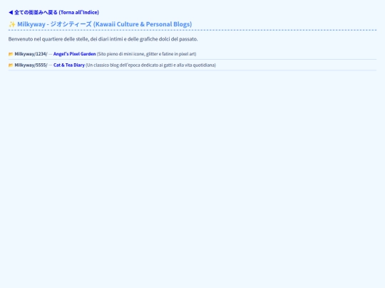 milkyway_directory screenshot
