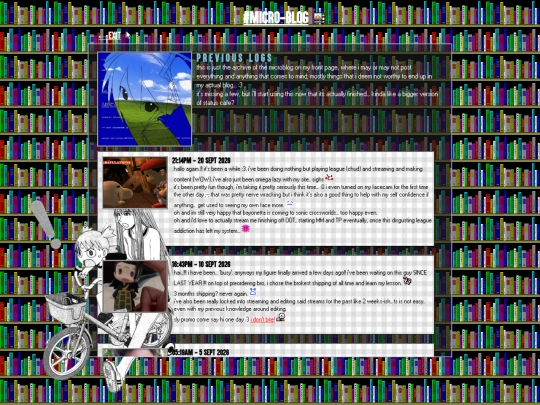 microbloglog screenshot