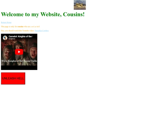 Cousin_page screenshot