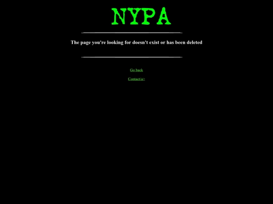 not_found screenshot