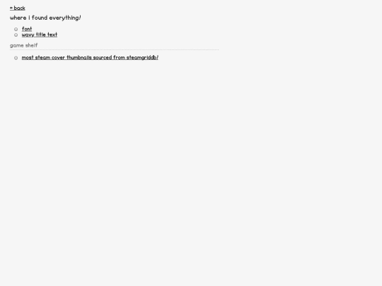 credits screenshot