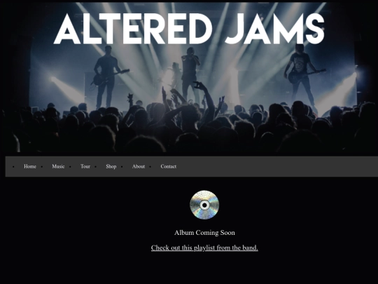 band.html/Music screenshot