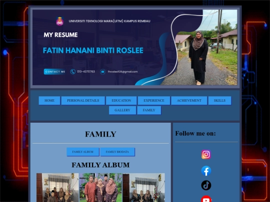 FAMILY ALBUM screenshot