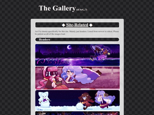 Gallery/Site screenshot