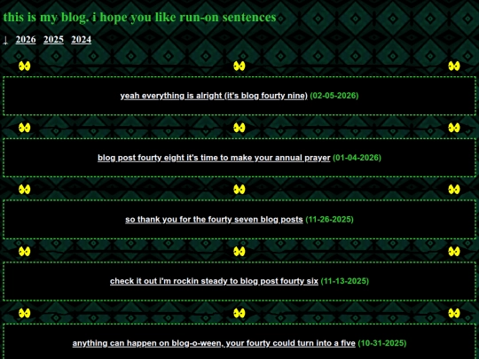 blog screenshot