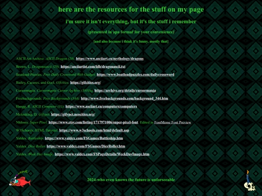 resources screenshot