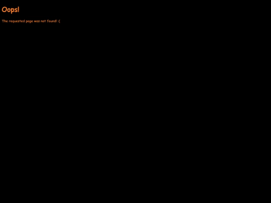 not_found screenshot