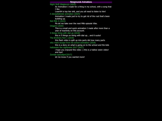 Newgrounds screenshot