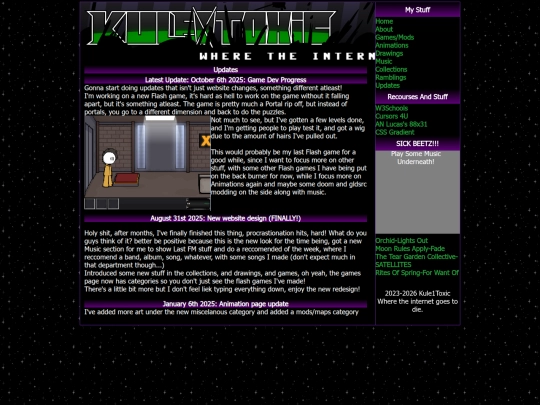 updates screenshot